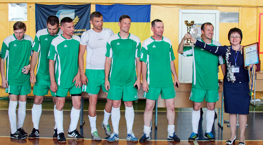 Команда Комунарського району - переможець Всеукраїнських змагань з футзалу